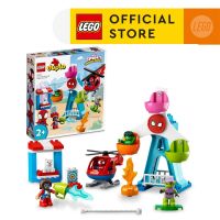 Block Lego nano เลโก้ ️*Exclusive SHP* LEGO® DUPLO® Marvel 10963 Spider-Man &amp; Friends: Funfair Adventure (41 Pieces) TOY เลโก้นาโน ของเล่นเด็ก เสริมทักษะ ตัวต่อ