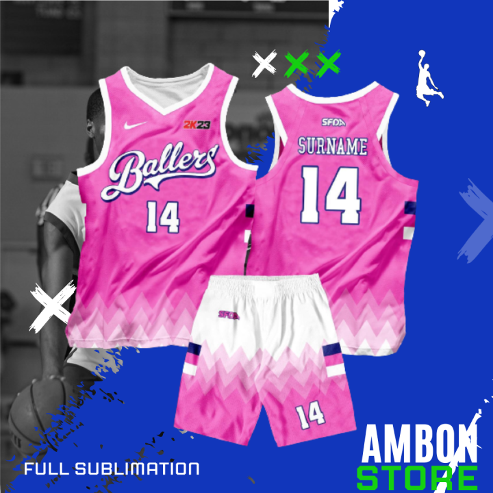 BALLERS 11 BASKETBALL JERSEY FREE CUSTOMIZE OF NAME AND NUMBER ONLY ...