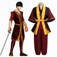 2020 A Vatar The Last Airbender Prince Zuko เครื่องแต่งกายคอสเพลย์อะนิเมะที่กำหนดเองทำเครื่องแบบ