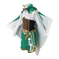 The Original God Impact Cosplay Anime Role-Playing Costume Performance Clothing Wendy Cos Clothing Clothes For Women Wig Dress