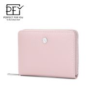 Womens Simple Small Card Holder Wallet Cross Pattern Leather Zipper Short Multifunctional Coin Purse