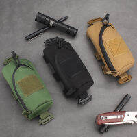 Army Compact กระเป๋า900D Oxford ผ้า Molle Key ไฟฉายกระเป๋าอเนกประสงค์ Molle ระบบน้ำหนักเบาสำหรับปีนเขา Camping