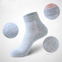 [5/10 pairs] socks mens mid-calf socks spring and summer thin breathable socks Four Seasons deodorant Sports mens cotton socks