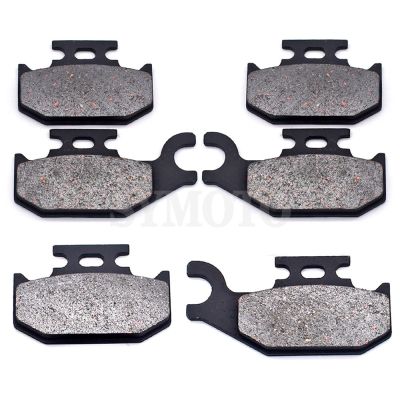 For ATV Can Am BRP Outlander 400 500 650 800 2007-2014 Renegade 500 800 2007-2011 Motorcycle Front Rear Brake Pads sets