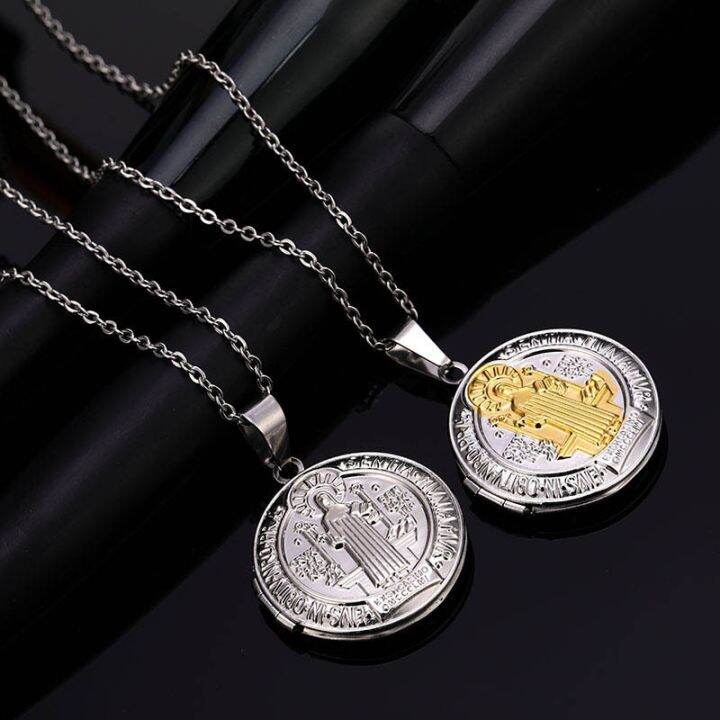 cw-san-benito-medal-locket-necklace-men-metal-st-photo-necklaces-benedict-choker