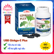 Viên bổ não UBB Ginkgo-E Plus Giảm thiểu năng tuần hoàn não