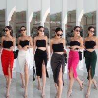 JOLIE SKIRT?(350฿ฟรีส่ง) รุ่นใหม่SML!! กระโปรงเอวสูง ซิปหลัง สุดแซ่บ? ด้านหน้าจะเป็นงานผ่าขึ้นสูงเผ็ชๆ รูดปรับระดับได้