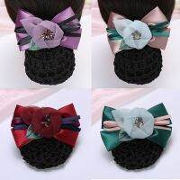 Korean fashion hairpin stewardess nurse professional headdress hairnet pocket exquisite hair accessories