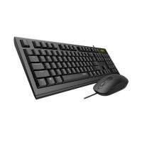 X120Pro (2in1) USB (คีย์บอร์ดและเมาส์) -Black  Corded Keyboard