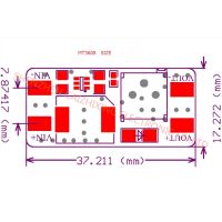 MT3608 DC-DC Step Up Converter Booster Power Supply Module Boost Step-up Board MAX output 28V 2A