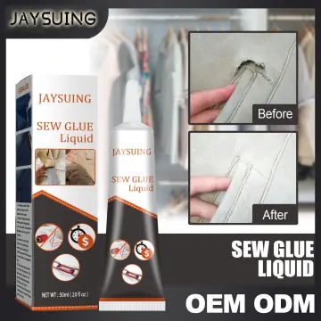 Liquid Instant Fabric Sew Glue Leather Sew Glue Kit Secure Fast Drying Glue  Liquid Sewing Ultra-stick Stitc Supplies Adhesives