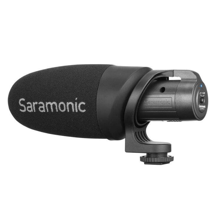 best-seller-saramonic-cammic-lightweight-battery-powered-on-camera-microphone-for-dslr-mirrorless-and-video-cameras-or-smartphones-กล้องถ่ายรูป-ถ่ายภาพ-ฟิล์ม-อุปกรณ์กล้อง-สายชาร์จ-แท่นชาร์จ-camera-ada