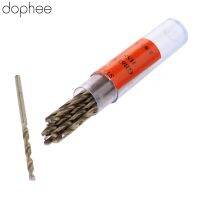 【CW】 dophee 10Pcs Twist Bits Bit Straight Shank Wood Drilling Electric Woodworking Tools 2.0mm 2.7mm Aluminum