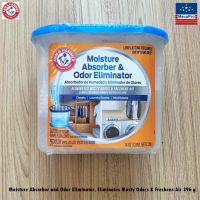 Arm &amp; Hammer® Moisture Absorber and Odor Eliminator, Eliminates Musty Odors &amp; Freshens Air 396 g ผลิตภัณฑ์ดูดความชื้น ดูดกลิ่นอับ แบบใช้แล้วทิ้ง