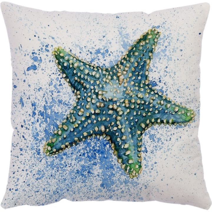 cartoon-animals-pillowcase-dinosaur-butterfly-plush-sofa-cushion-case-starfish-peacock-cushion-cover-for-childrens-bedroom