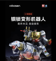 Lesen Robosen Kunci Baja G1หุ่นยนต์แปลงร่างทรานส์ฟอร์เมอร์รุ่นเรือธงจีน