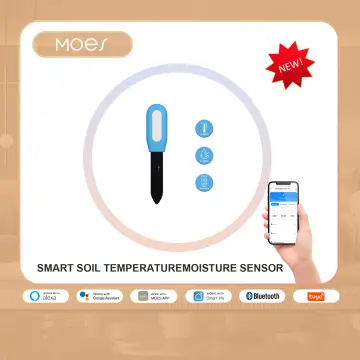SMATRUL Bluetooth Soil Moisture Meter & Soil Temperature Meter