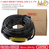 Cáp HDMI UNITEK 25M Y-C 170 Hàng chính hãng thumbnail
