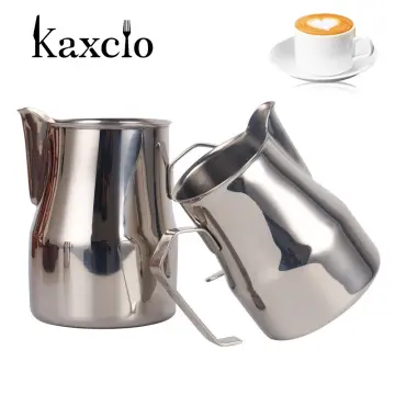 700ml Household Silver Stainless Steel Thickened Milk Frother Cup