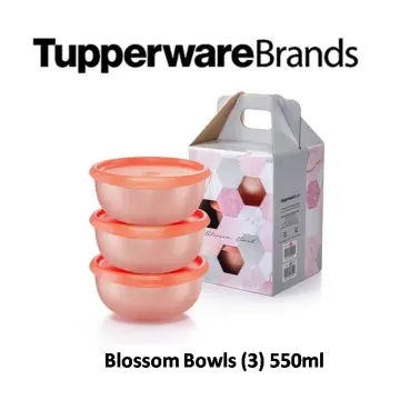 Tupperware 12piece Blossom Lid Serve Store Bowl Set 