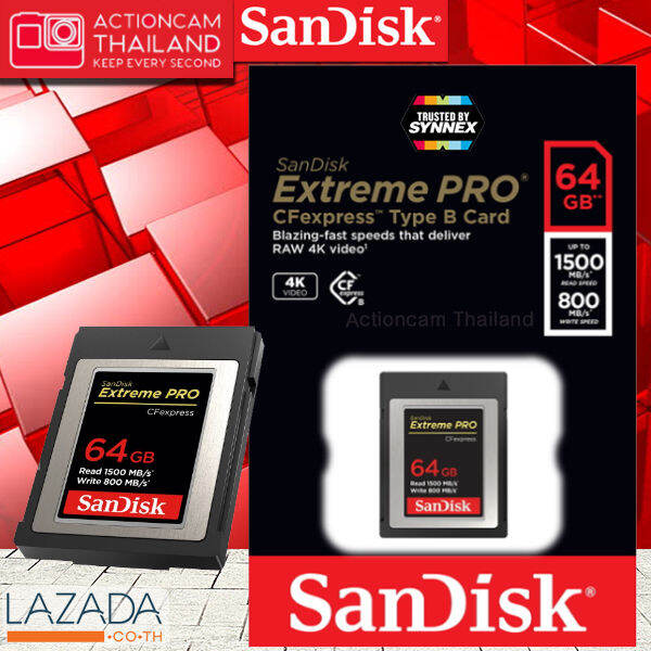 sandisk-extreme-pro-cfexpress-card-type-b-64gb-sdcfe-064g-gn4nn-อุปกรณ์จัดเก็บข้อมูล-เมมโมรี่การ์ด-แซนดิส-compact-flash-รับประกัน-limited-lifetime-ปี-โดย-synnex