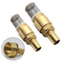 ○ 3/4in 1in Non-Return Valve Suction Strainer Foot Valve Hose Connection 19 25 Mm With Mesh Strainer Filter Bottom Valve Foot