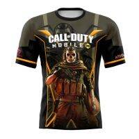 2023 แฟชั่นฤดูร้อน Call of Duty โทรศัพท์ - M # 12 คุณภาพดีเสื้อระเหิดเต็มรูปแบบ