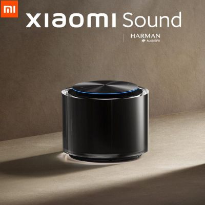Xiaomi Sound Speaker Bluetooth-compatible HARMAN Tuning 360°Omnidirectional Hi-Res High Resolution UWB Connection Control Music dd