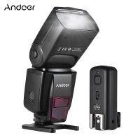 Andoer AD560 IV 2.4G - LESS - Camera Slave แฟลช SPEEDLITE GN50 พร้อมแฟลชทริกเกอร์สำหรับ CA - Non Ni - Kon สำหรับ SO NY A7/A7 II/A7S/A7R/A7S II DSLR Camera S