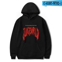 New Print Juice WRLD Hoodies Men Sweatshirts Hooded Hip Hop Hot Casual Hoodie Juice WRLD popular white pullover Size XS-4XL