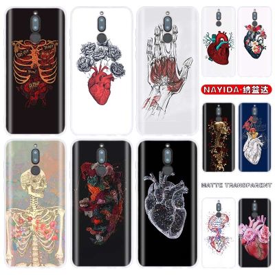 ♦ Medical Human Organs Brain Soft silicone Case For Huawei Mate 30 20 10 Lite Pro Cover Y7 Y9 2019 2018 2017 Nova 5T 4 3