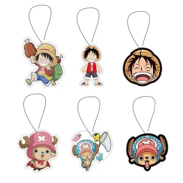 One Piece Luffy Zoro Anime Figures Models Car Air Freshener Vents Aroma  Perfume Diffuser Clips Car Ornaments Auto Interior Decor