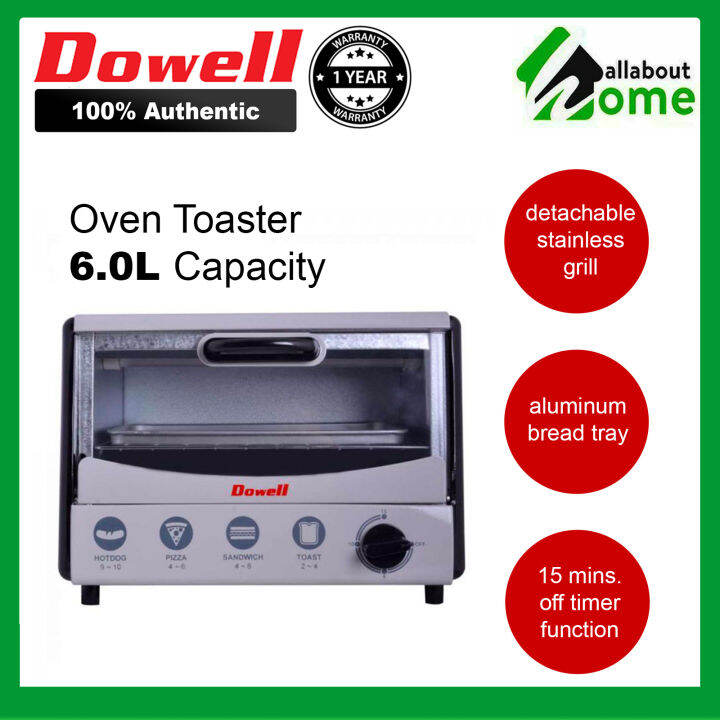 Dowell 6L Oven Toaster DOT615 Lazada PH