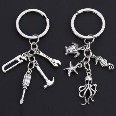 Original Women Keychain Friend Christmas Gift Dragon Cat Jewelry Love Heart Car Fashion New Man Key Chain Bag Pendant Wholesale Key Chains