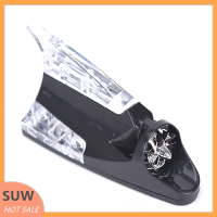 ? SUW Car WIND Power LED Anti collision Light SHARK ครีบเสาอากาศเตือนแฟลชโคมไฟ