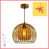 ไฟช่อ CST 6335-1 แก้ว/โลหะ/สีทอง/สีชา 1หัวPENDANT LAMP CST 6335-1 GOLD/AMBER/1LIGHT **มีบริการชำระเงินปลายทาง**