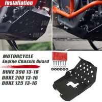 For KTM Duke 125/200/390 Duke390 Duke125 2013-2016 Motorcycle Engine Base Chassis Spoiler Guard Cover Skid Plate Pan Protector