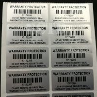 สติกเกอร์ป้องกันการรับประกัน100ชิ้น1.57 "X 0.79" (40มม. X 20มม.) ซีลรักษาความปลอดภัยป้องกันการงัดแงะการรับประกันสติกเกอร์และฉลากป้ายสติ๊กเกอร์เป็นโมฆะ