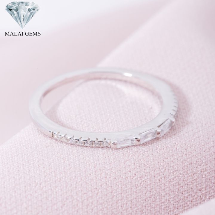 malai-gems-แหวนเพชร-เงินแท้-925-เคลือบทองคำขาว-ประดับเพชรสวิส-cz-รุ่น-151-r181211r-แถมกล่อง-แหวนเงินแท้-แหวนเงิน-แหวน