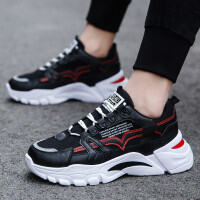 New Mens Dad Sneakers High Quality Man Casual Shoes Lace Up Flats Outdoor Walk Comfortable All-match Sport Shoes