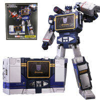 TAKARA TOMY หุ่นทรานส์ฟอร์เมอร์ MP-13 Soundwave Destron Communications 22CM MP13เทปของเล่นเด็กผู้ชายเปลี่ยนรูป (เป็นประโยชน์ทางสติปัญญา)