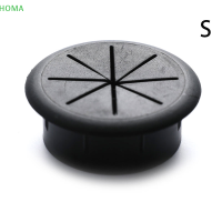 ?【Lowest price】HOMA 1PC สายซิลิโคนยืดหยุ่นรูฝาครอบโต๊ะทำงานสาย Grommet Rubber grommets