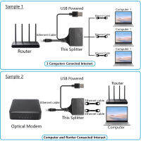 เครือข่าย RJ45คอนเนคเตอร์ต่อขยายแบบ1ถึง3ตัวแยกอีเธอร์เน็ตพร้อมความเร็วในการรับส่งข้อมูล100Mbps พร้อมกัน3ชิ้นการเข้าถึงอินเทอร์เน็ตลูกแบดมินตันทนทานคุณภาพสูง TD-MY