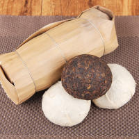 เซตชา Puer หมักอายุ100ปีกรัม/ถุงชาสำหรับเพื่อนเพื่อสุขภาพเนื้อเรียบหอมบริสุทธิ์