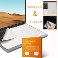 Microfiber Dustproof Protective Film Laptop Keyboard Blanket Cover Laptop Screen Cleaning Cloth For Macbook Pro 13/15-16 Inch Basic Keyboards