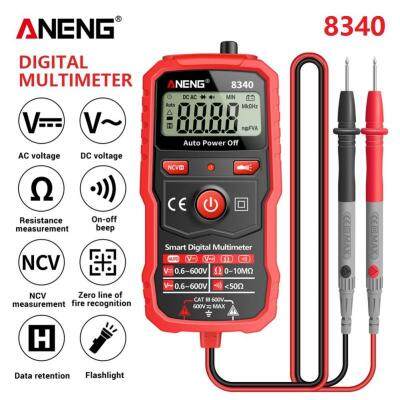 ANENG 8340 Digital Multimeter 1999 Counts ACDC Voltage NCV Auto Range Multimetro Tester Ohm Capacitance Hz Voltage Meter