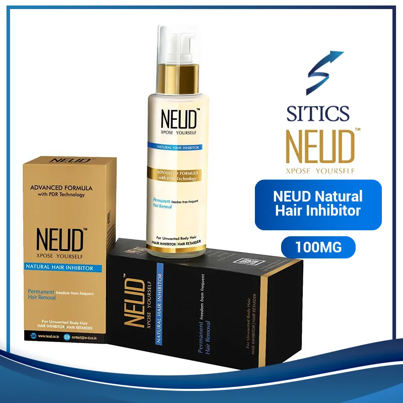 NEUD Natural Hair Inhibitor for Permanent Reduction of Unwanted Body &  Facial Hair in Men & Women Hair Remover Hair W&D Growth Inhibitor  Penghilang Bulu Penjagaan Muka | Lazada