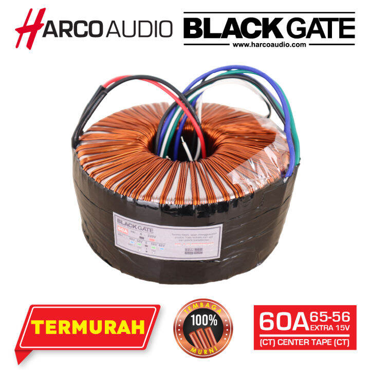 Trafo Toroidal Blackgate A Ct Murni Tembaga Lazada Indonesia