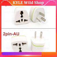 KYLE Wild Shop Universal EU US UK to 2pin 3Pin AU Power Plug Adapter New Zealand AustraliaTravel Plug US/UK/EU to AU/NZ Plug Converter