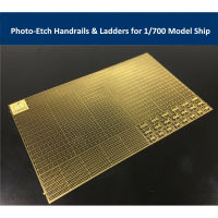 Universal Photo-Etch PE Handrails &amp; Ladders Railing Golden For 1/700 Warship Model Ship CYPE005 Cooking Utensils